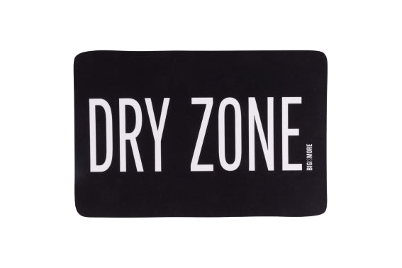 BIGISMORE BLACK ABSORBENT MAT 45X30 CM - 5922337