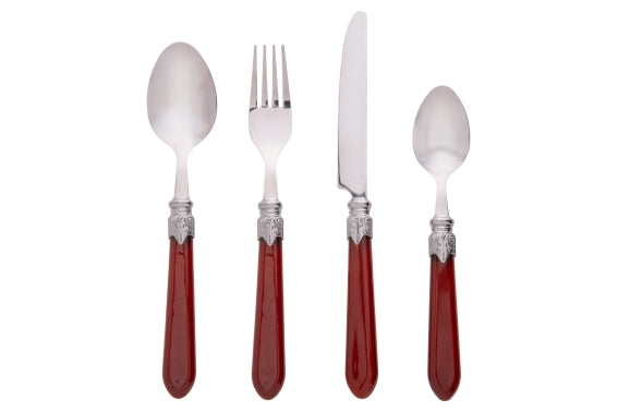 IMPERIAL CUTLERY SET 24PCS CHOCOLATE - 5922792