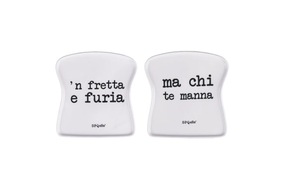 SPQERE TOAST SAUCER 2 ASS. - 5922813