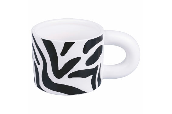 SAFARI PATTERN ZEBRA MUG 380 ML - 5922919