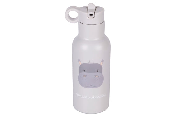 LES PETITES VDE WATER BOTTLE 420ML HIPPO - 5923144