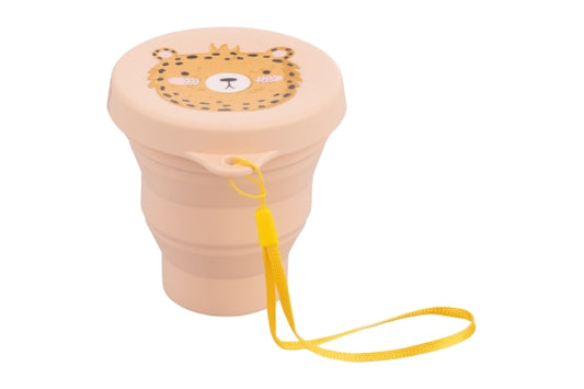 LES PETITES VDE SILICONE TUMBLER FOLD. CHEETAH - 5923153