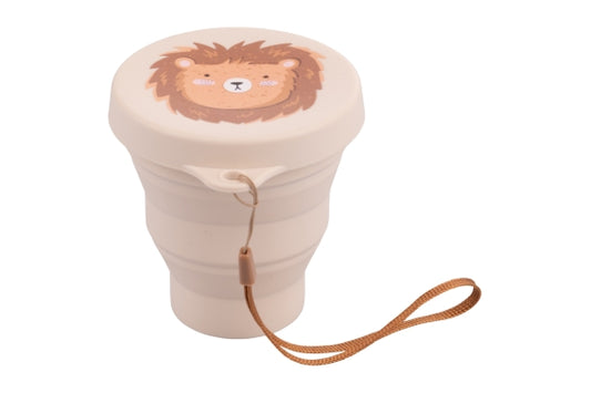 LES PETITES VDE SILICONE TUMBLER FOLD. LION - 5923154