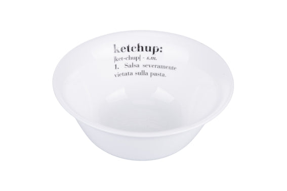 VICTIONARY BOWL / KETCHUP 12.5 CM - 5923186