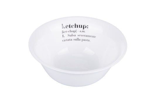 VICTIONARY BOWL / KETCHUP 12.5 CM - 5923186