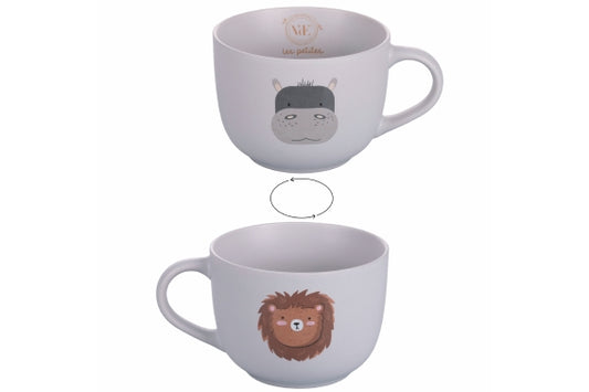 LES PETITES VDE JUMBO MUG 550ML HIPPO / LION - 5923311