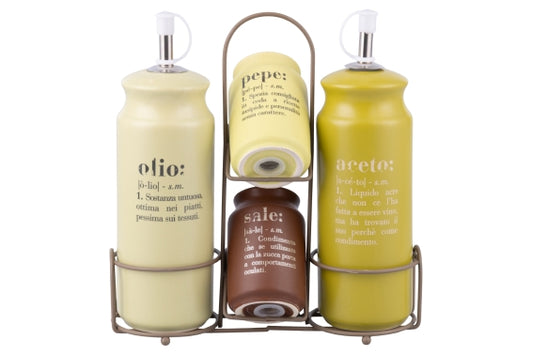 VICTIONARY SH GREENERY MENAGE SET 4 PCS / STAND - 5923323