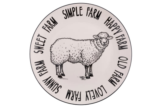 FARM DINNER PLATE SHEEP - 5923358