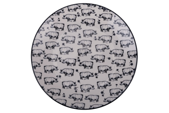 FARM FRUIT PLATE PIG - 5923360