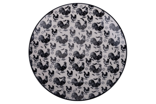 FARM FRUIT PLATE ROOSTER - 5923361