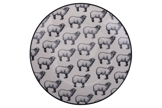 FARM FRUIT PLATE SHEEP - 5923364