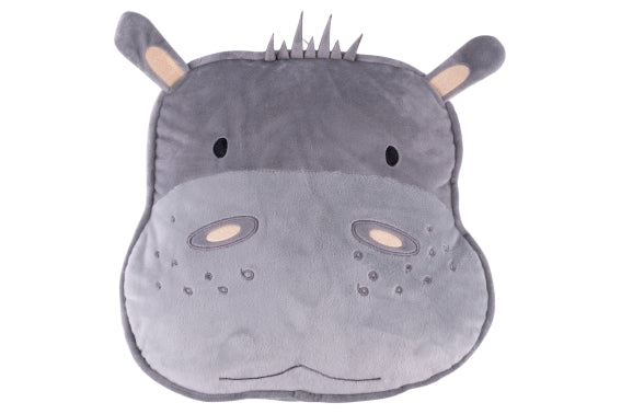 LES PETITES VDE PILLOW/POCKET HIPPO 32X8CM - 5923598