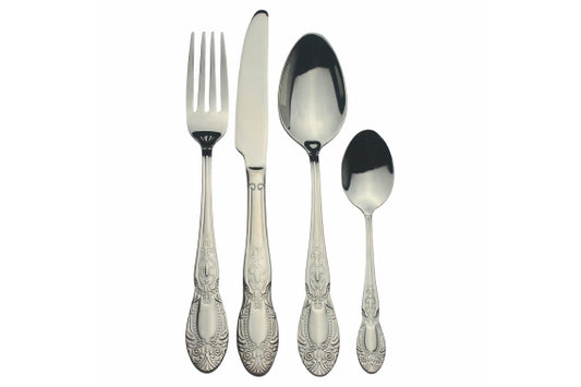 WONDERLAND CUTLERY SET 24PCS SHINY SILVER 18/10 - 5923694