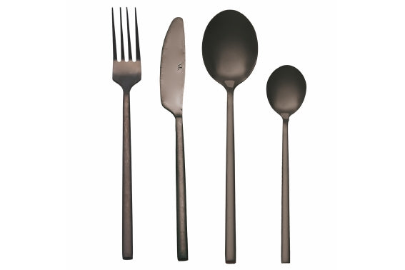 STYLO CUTLERY SET 24PCS BLACK POLISHED 18/10 - 5923711