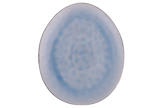 THE MARKET BLUE DINNER PLATE 28.5X24CM - 5923801