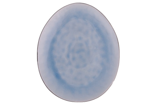 THE MARKET BLUE DINNER PLATE 28.5X24CM - 5923801