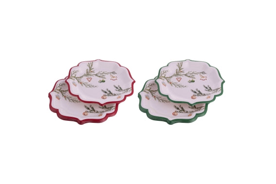 RAMETTO SET 15 PAPER PLATES D.23 2 ASS - 5923844