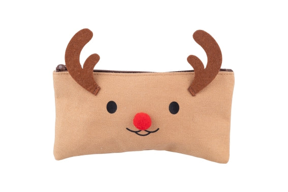 LES PETITES VDE REINDEER PENCIL CASE 21.5X10.8CM - 5923998