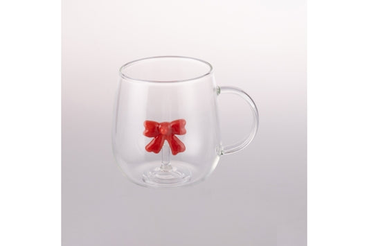BOROSILICATE MUG 3D BOW 450ML - 5924297