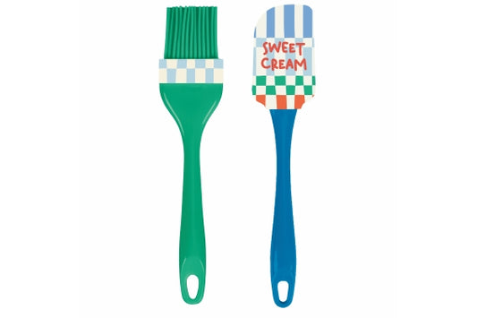 MORE AMOR SET 2 PCS SPATULA AND BRUSH - 5924448