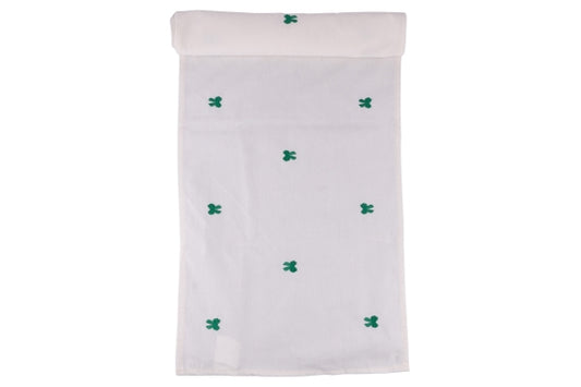 XMAS FIOCCHI RUNNER 175X40CM CREAM/GREEN - 5924469