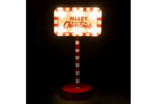 MERRY XMAS DECORATION LED H 23 CM - 5924574