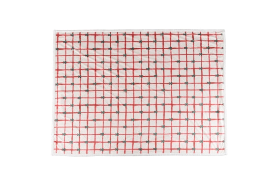XMAS FIOCCHI BLANKET 150X200 RED SHERPA - 5924600