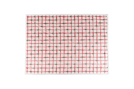 XMAS FIOCCHI BLANKET 150X200 RED SHERPA - 5924600
