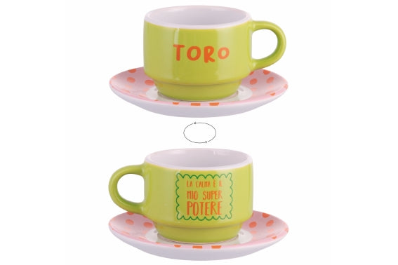 MORE AMOR TORO CUP SET 100ML W/ SAUCER - 5924639