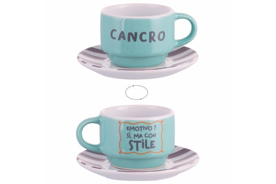 MORE AMOR CANCRO CUP SET 100ML W/ SAUCER - 5924641