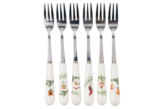 RAMETTO SET 6 DESSERT FORKS - 5924724