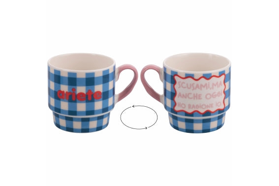 MORE LOVE STACKABLE MUG ARIES 330ML - 5924744