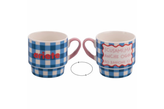 MORE LOVE STACKABLE MUG ARIES 330ML - 5924744