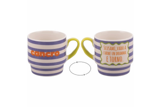 MORE AMOR MUG STACKABLE CANCER 330ML - 5924747