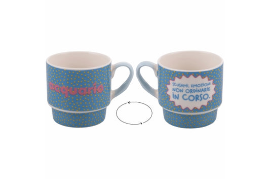 MORE AMOR MUG STACKABLE AQUARIUS 330ML - 5924754