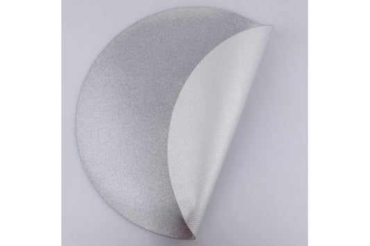SPARKLY PLACEMAT 38CM SILVER - 5924786