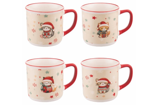 MERRY MIAO MUG 360 ML 4 ASS - 5924862