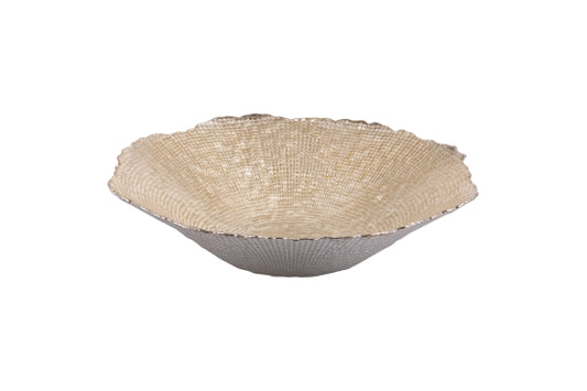 GLASS BOWL / CHAMPAGNE 40CM - 5924956