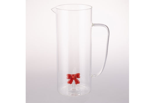 XMAS BOROSILICATE JUG BOW DEC. 1.2LT - 5924987