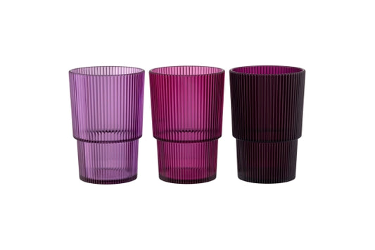 UNICO GLASS PS 420ML SH PROVENCE 3ASS- 5925006