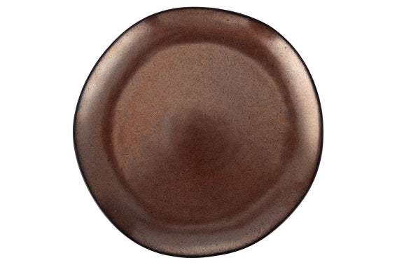 THE MARKET T DINNER PLATE 27.5CM CHOCO - 5925202