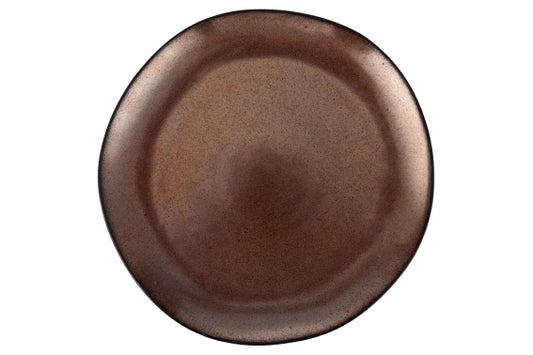THE MARKET T DINNER PLATE 27.5CM CHOCO - 5925202