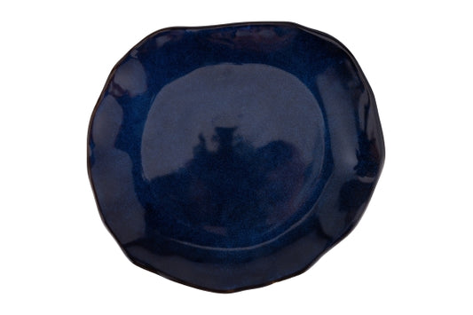 THE MARKET DINNER PLATE 27X24CM DARK BLUE - 5925247