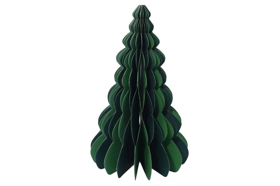 XMAS DECOR.PAPER 25CM TREE B/VELCRO - 5925348