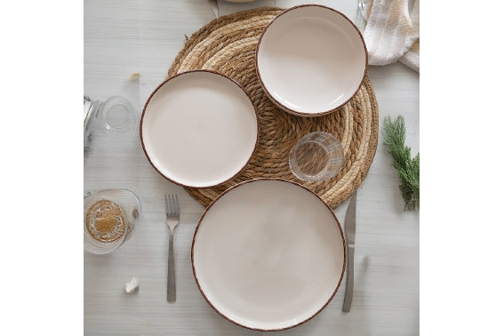 BAITA MODERN WHITE TABLE 18PCS - 5925741