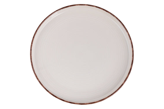 BAITA MODERN WHITE DINNER PLATE - 5925742