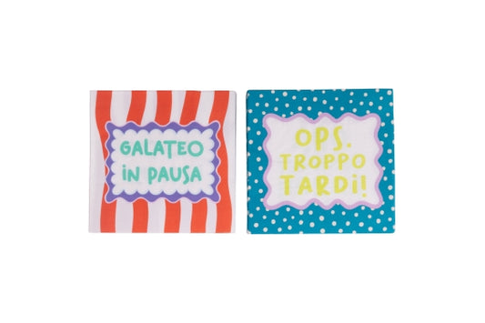 MORE AMOR SET 30 PAPER NAPKINS RANDOM DECORATION 33X33CM - 5925896