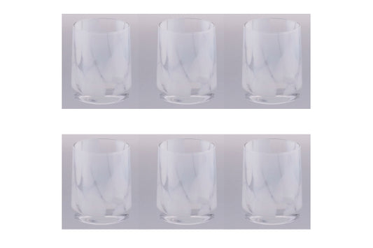 THALIA SET OF 6 WHITE WATER GLASSES 350ML - 5925971