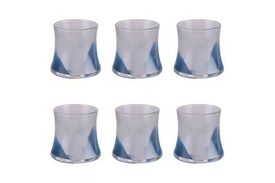 PETALS D/OCEAN SET 6 WATER GLASSES 320ML - 5925978