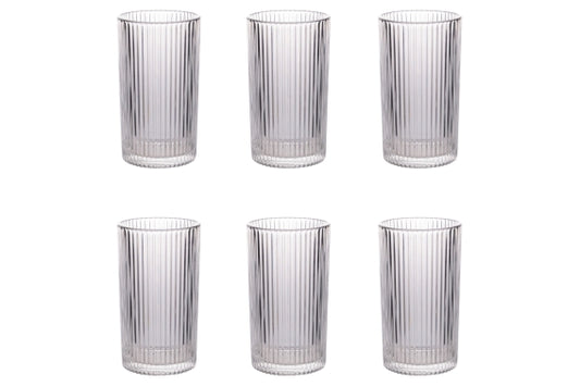 CYLINDER SET 6 BEVERAGE GLASSES 405ML - 5926119